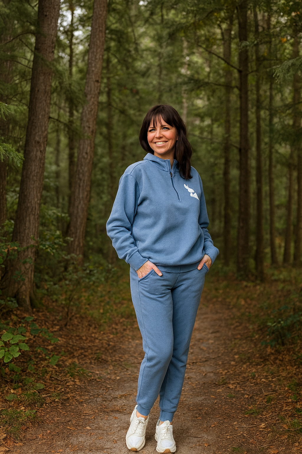 Quarter Zip Sweater Heart Idaho
