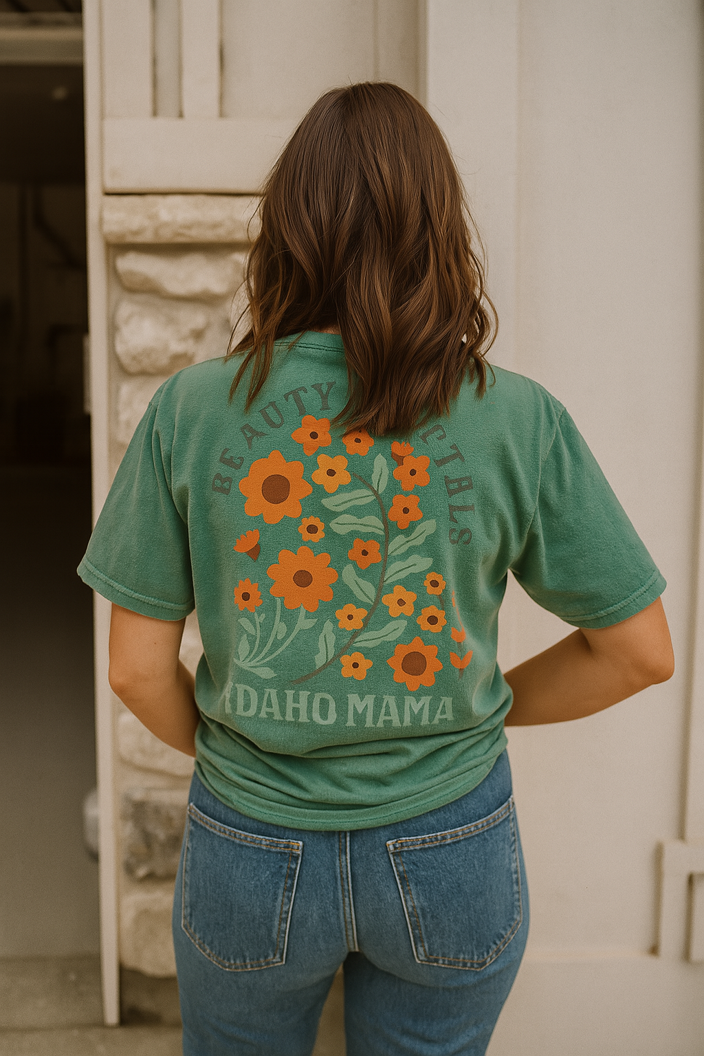 Idaho Mama Pocket T Shirt