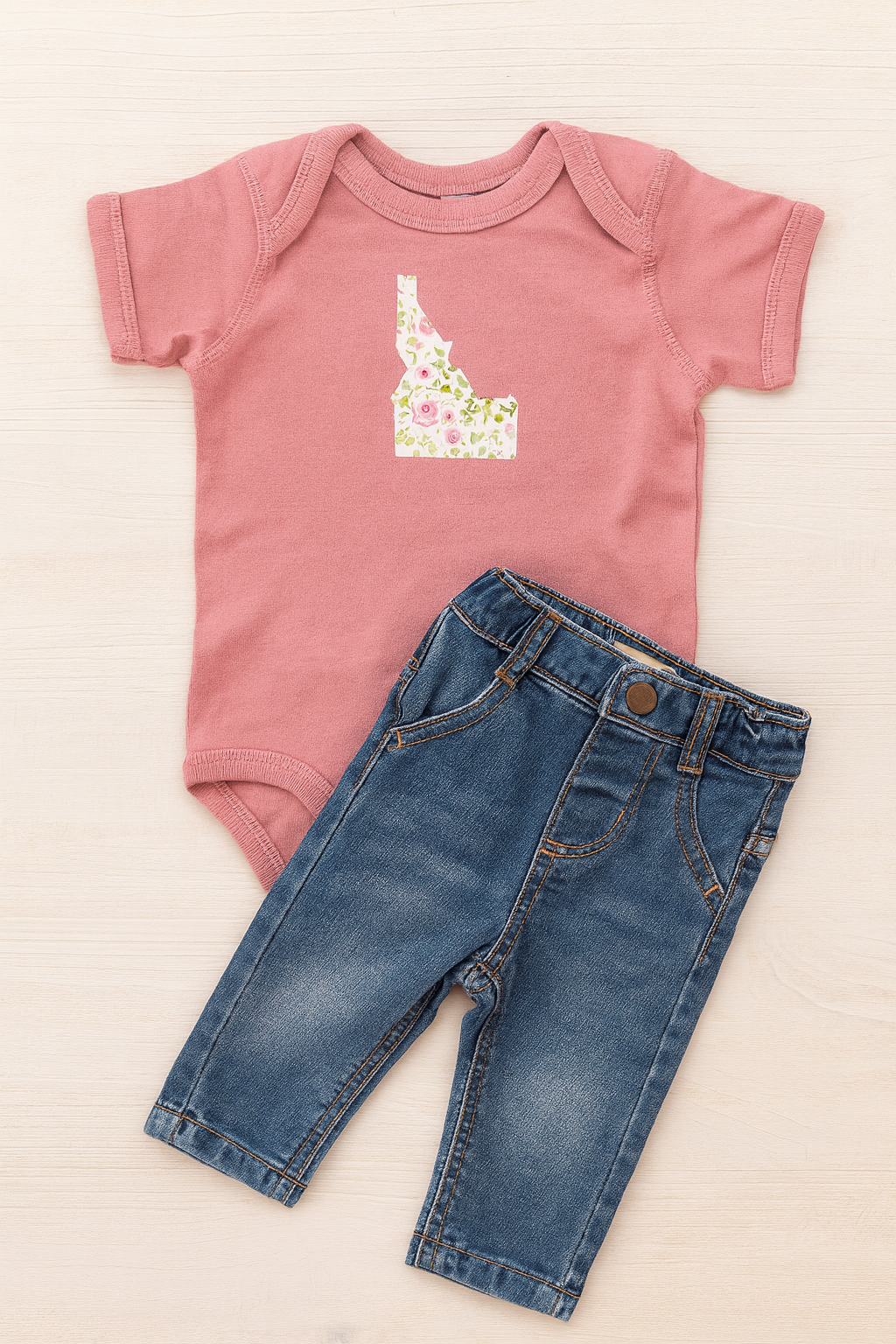 Idaho Floral Crewneck