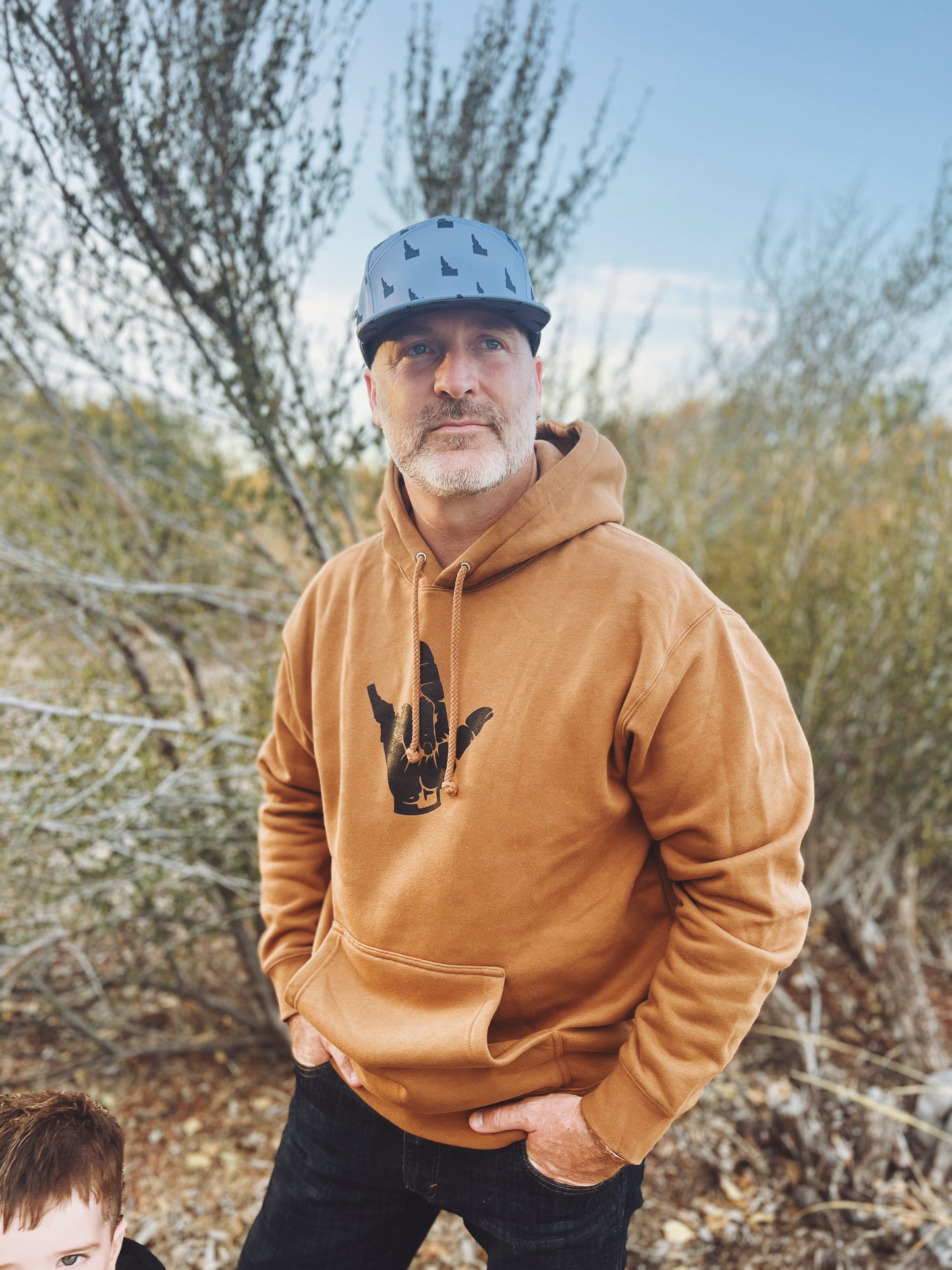 I Love Idaho Adult Hoodie