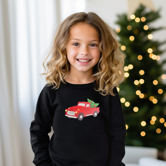 Festive Holiday Truck Tee & Crew