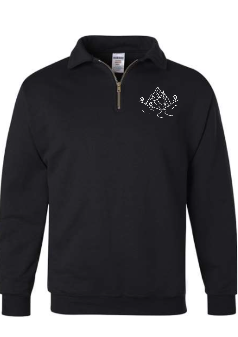 Quarter Zip Sweater Idaho Adventure