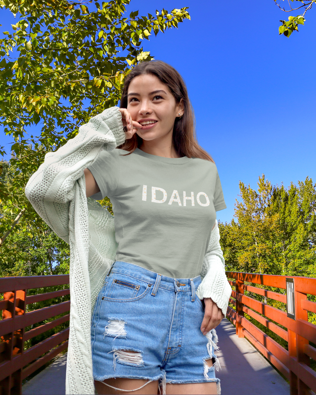 Idaho Floral Comfort Tee
