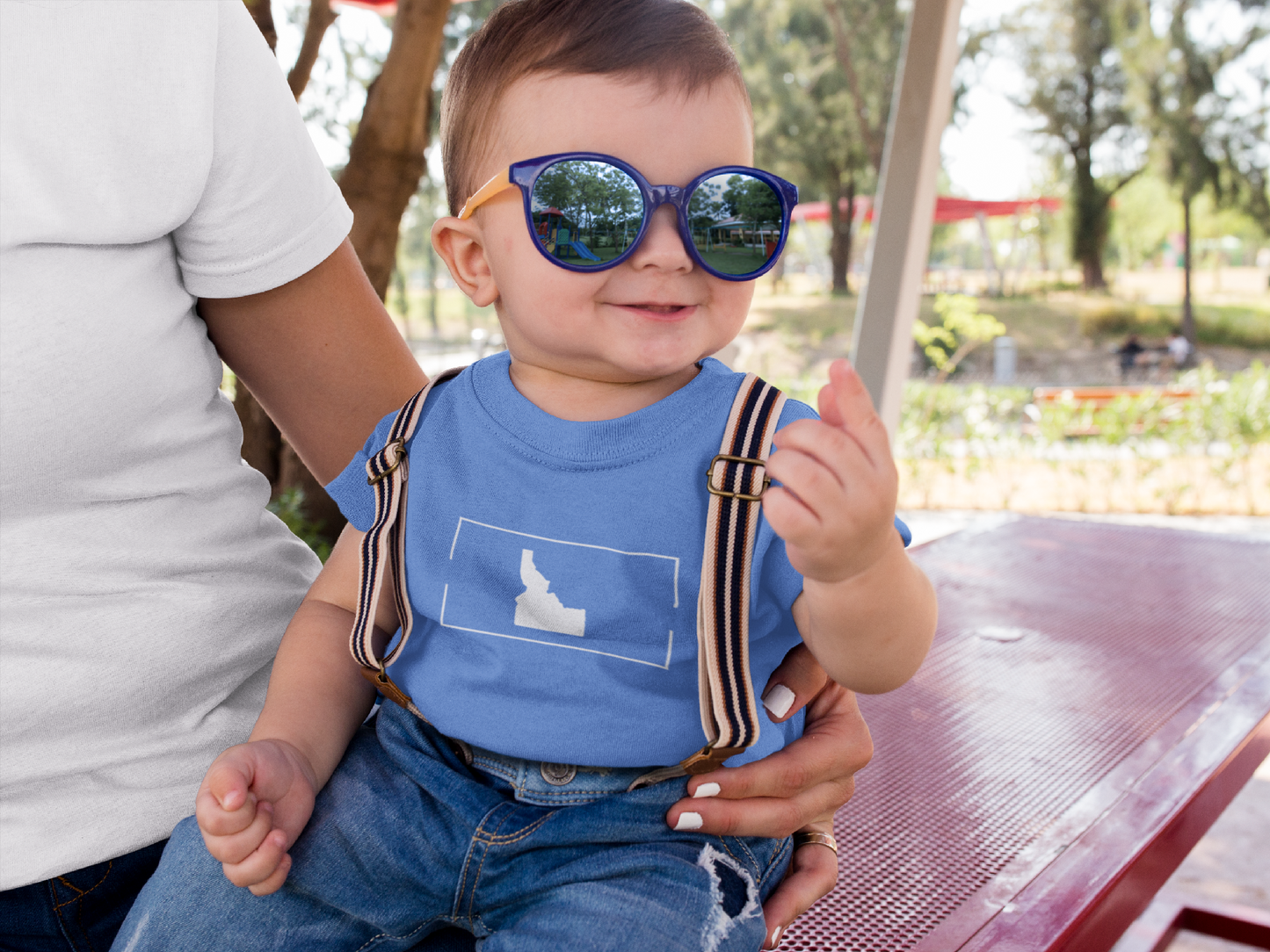 Proud Idahoan Baby T Shirt