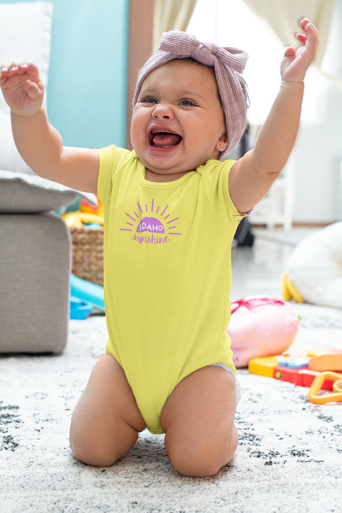 Idaho Sunshine Baby Onesie