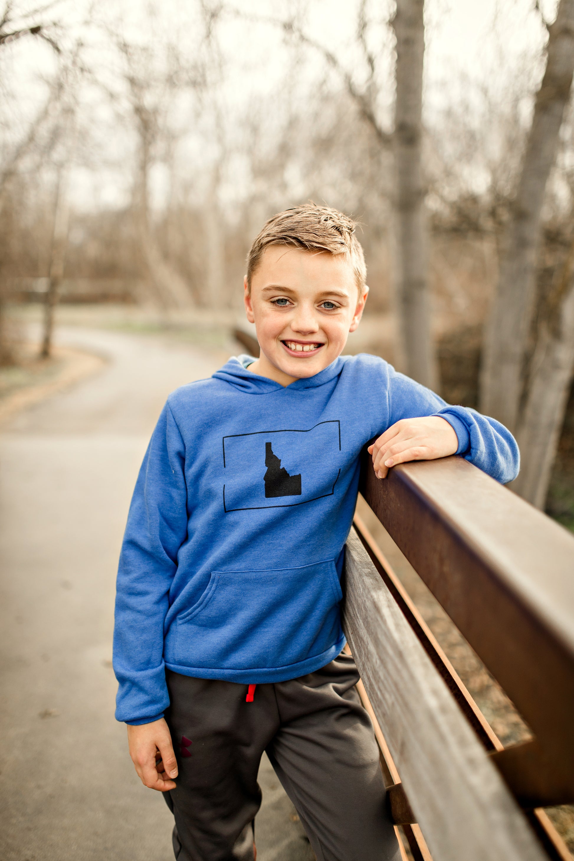 Idaho Apparel Company sweatshirts. Idaho sweatshirts for kids. Made in Idaho and designed by TatorJo. 