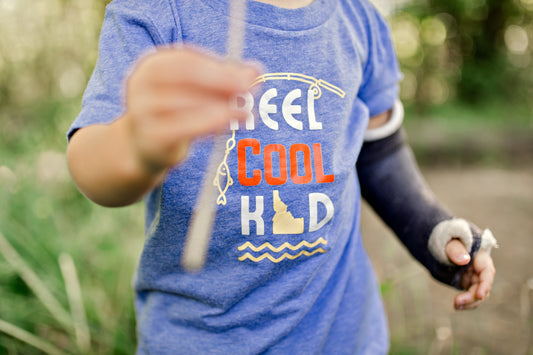 Reel Cool Idaho Kid Toddler T Shirt