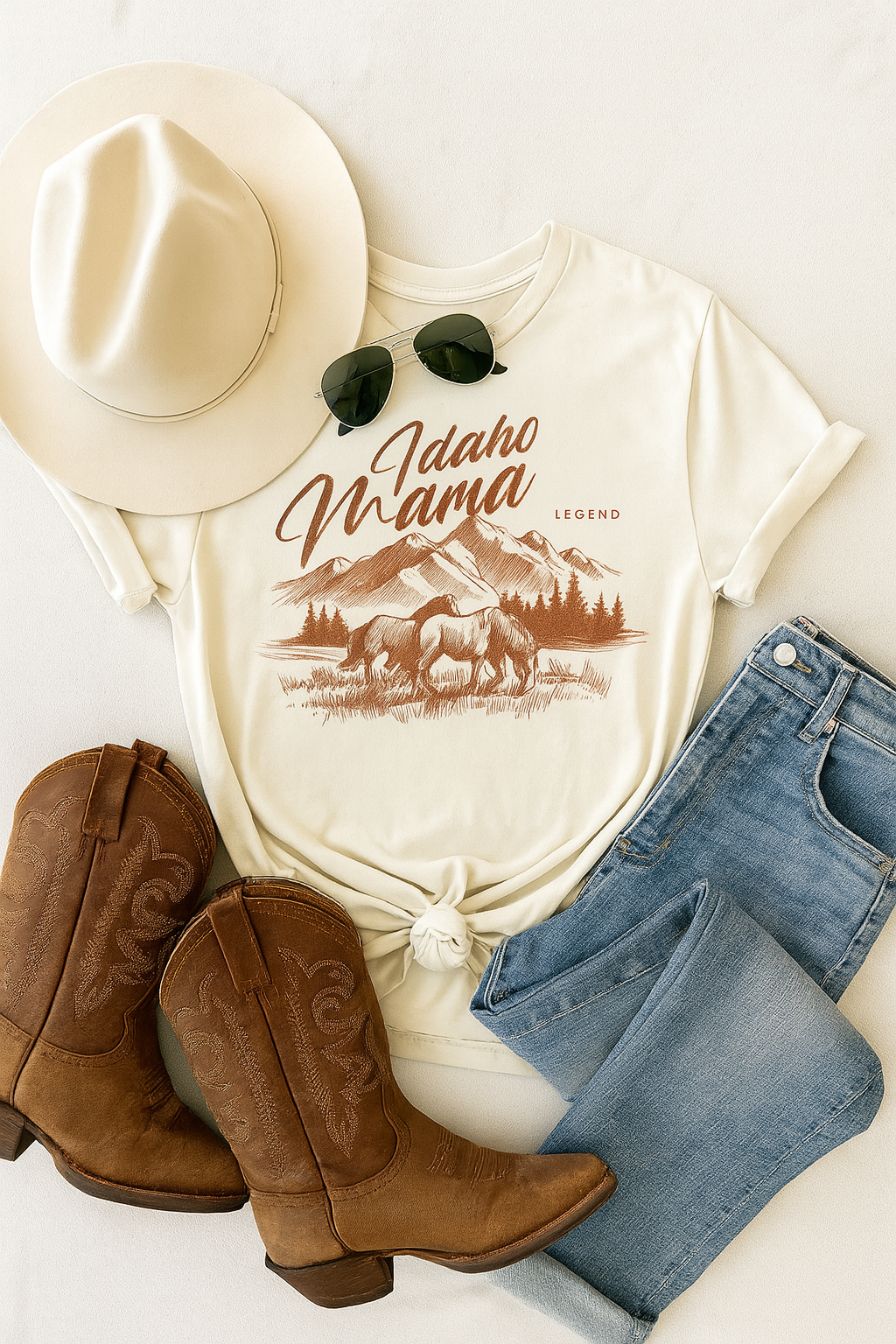 Idaho Mama Legend T Shirt