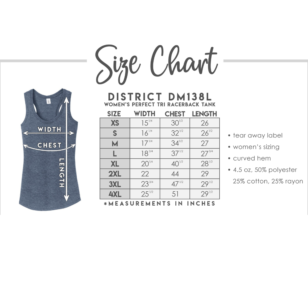 Idahome Tri-blend Racerback Tank Top