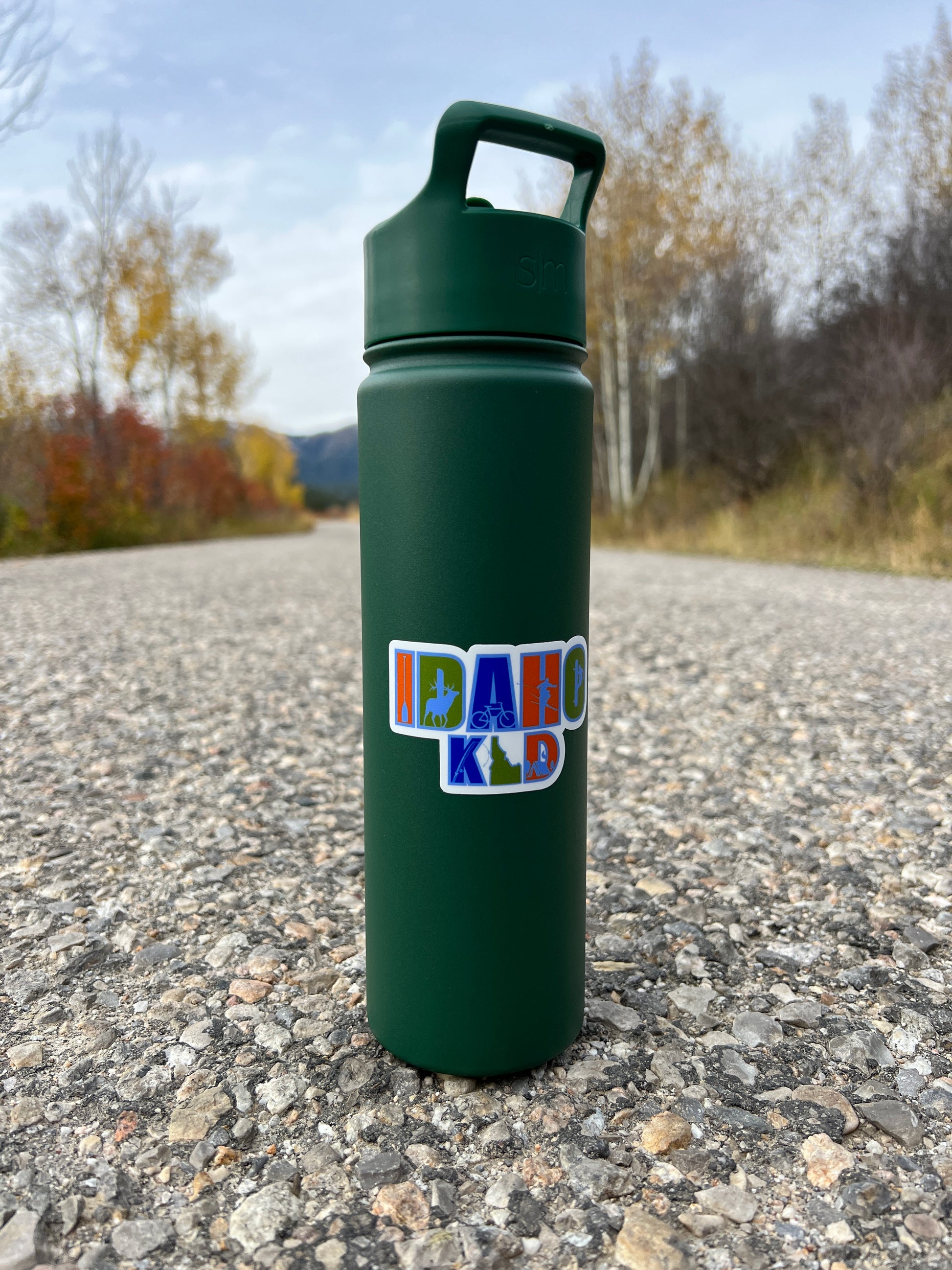 This Idaho Kid Sticker is made for Idaho Kids. Idaho adventure sticker that sits on your bottle and shows the Idaho pride. Idaho adventure sticker is durable, weather proof. This Idaho Sticker is made paddle boards, skis, laptops.