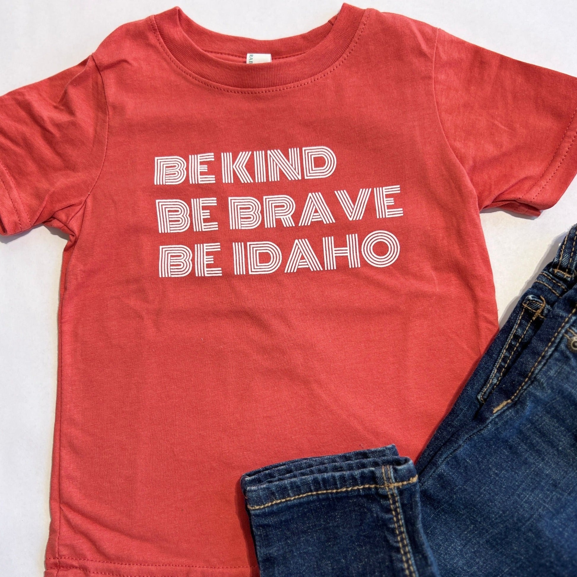 This Idaho T shirt represents all the things we love about Idaho. It showcases the love for Idaho and how amazing Idaho is. Idaho T shirts are cozy and comfy, durable. Each t shirt is screen printed right here in Idaho.