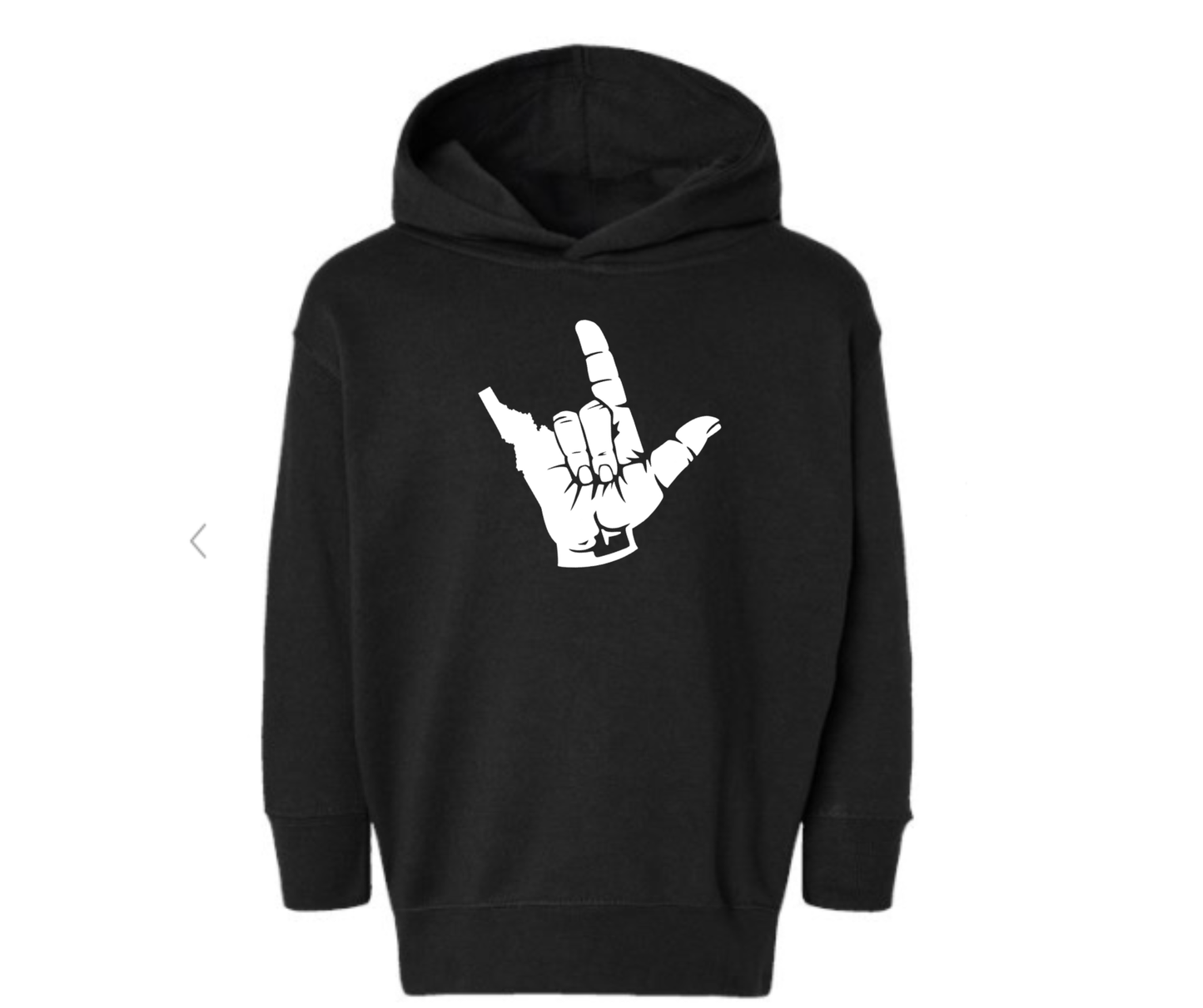 I Love Idaho Toddler Hoodie
