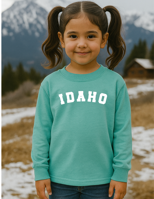 Classic Idaho Teal Long Sleeve