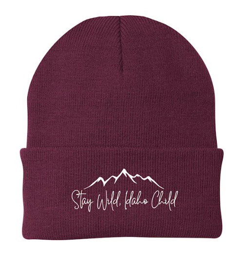 Stay Wild Idaho Child Beanie