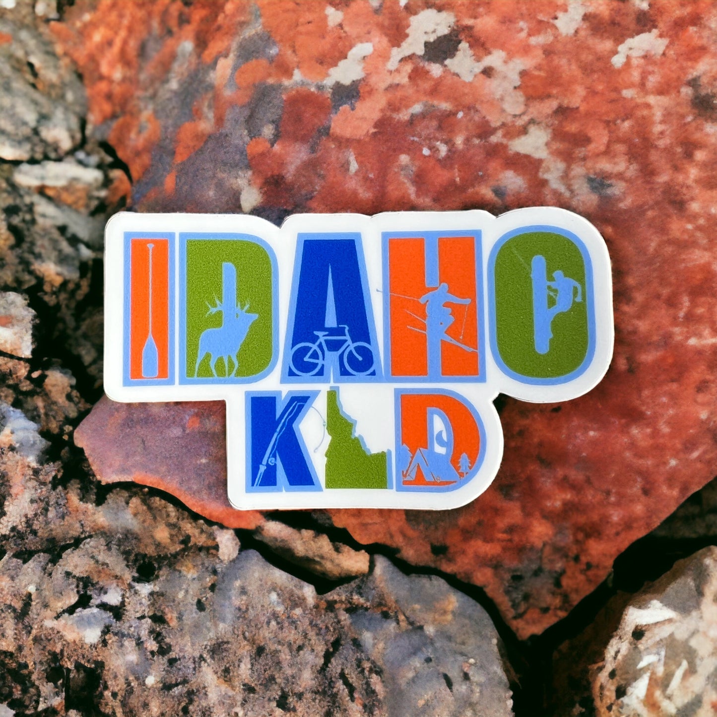 Idaho Kid Adventure Sticker